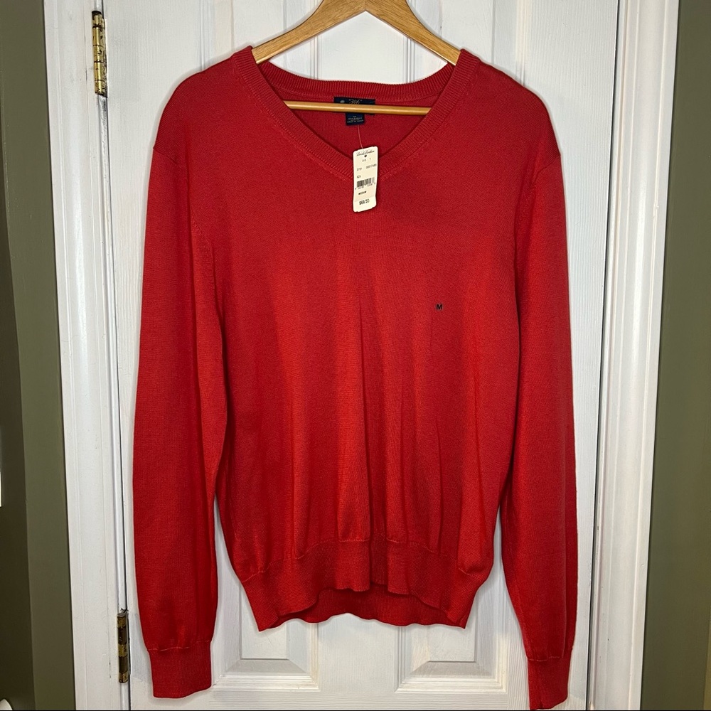 NWT Men's Brooks Brothers 346 sweater
size medium